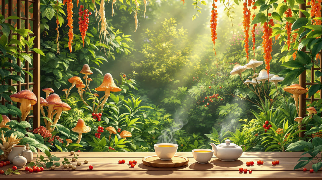 Guide complet des adaptogènes chinois