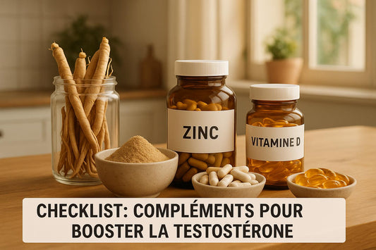 Checklist: Compléments pour booster la testostérone