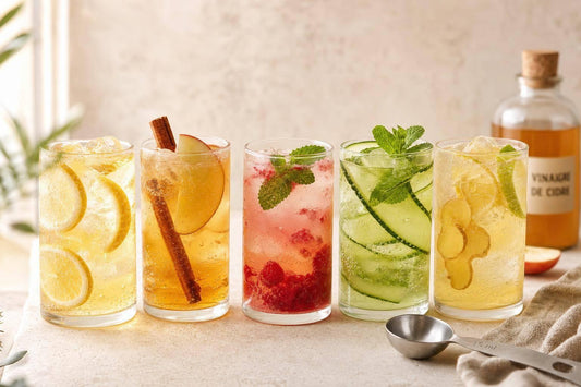 5 boissons minceur au vinaigre de cidre - Purvival