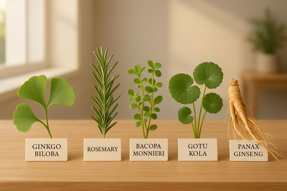 Top 5 plantes nootropiques pour booster la mémoire