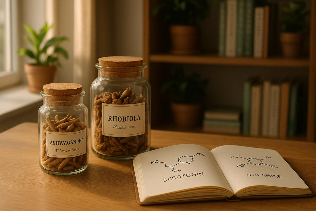 Adaptogènes et neurotransmetteurs : Comment ils régulent sérotonine et dopamine