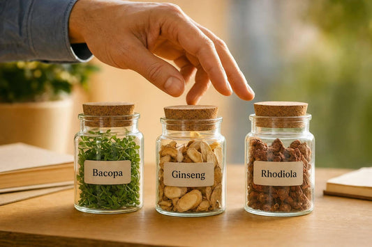 Bacopa, Ginseng, Rhodiola : Comparatif Mémoire - Purvival