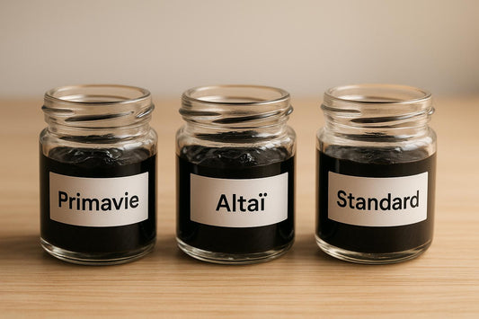 Shilajit Primavie vs Altaï vs standard : comparatif qualité et certificats - Purvival