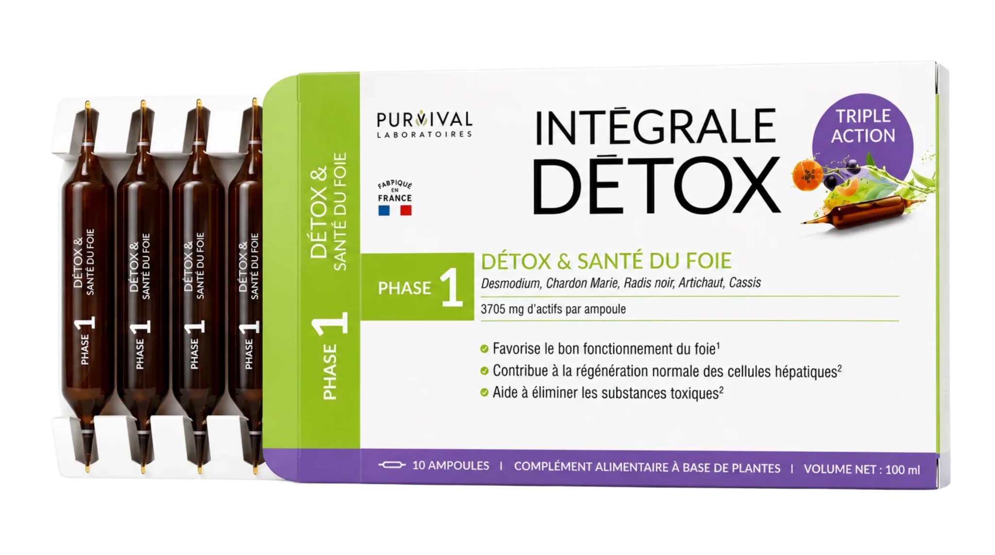 Coffret Phase 1 — Détox hépatique