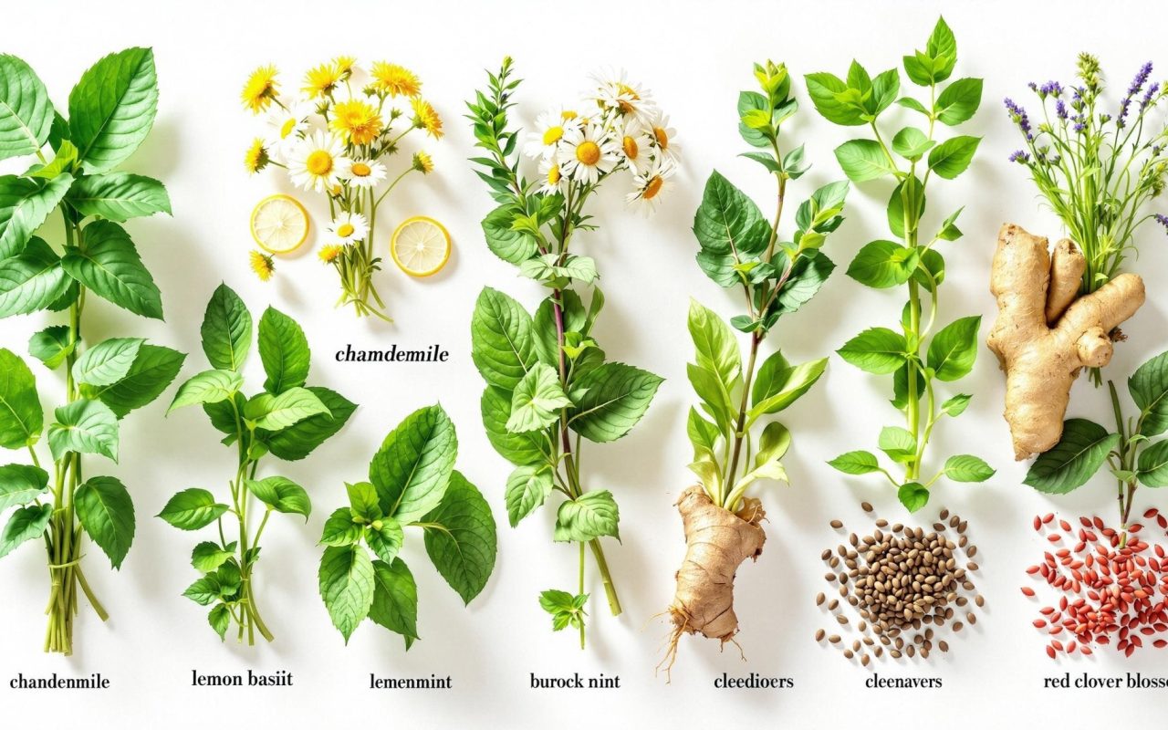 10 plantes utilisées dans les tisanes lymphatiques
