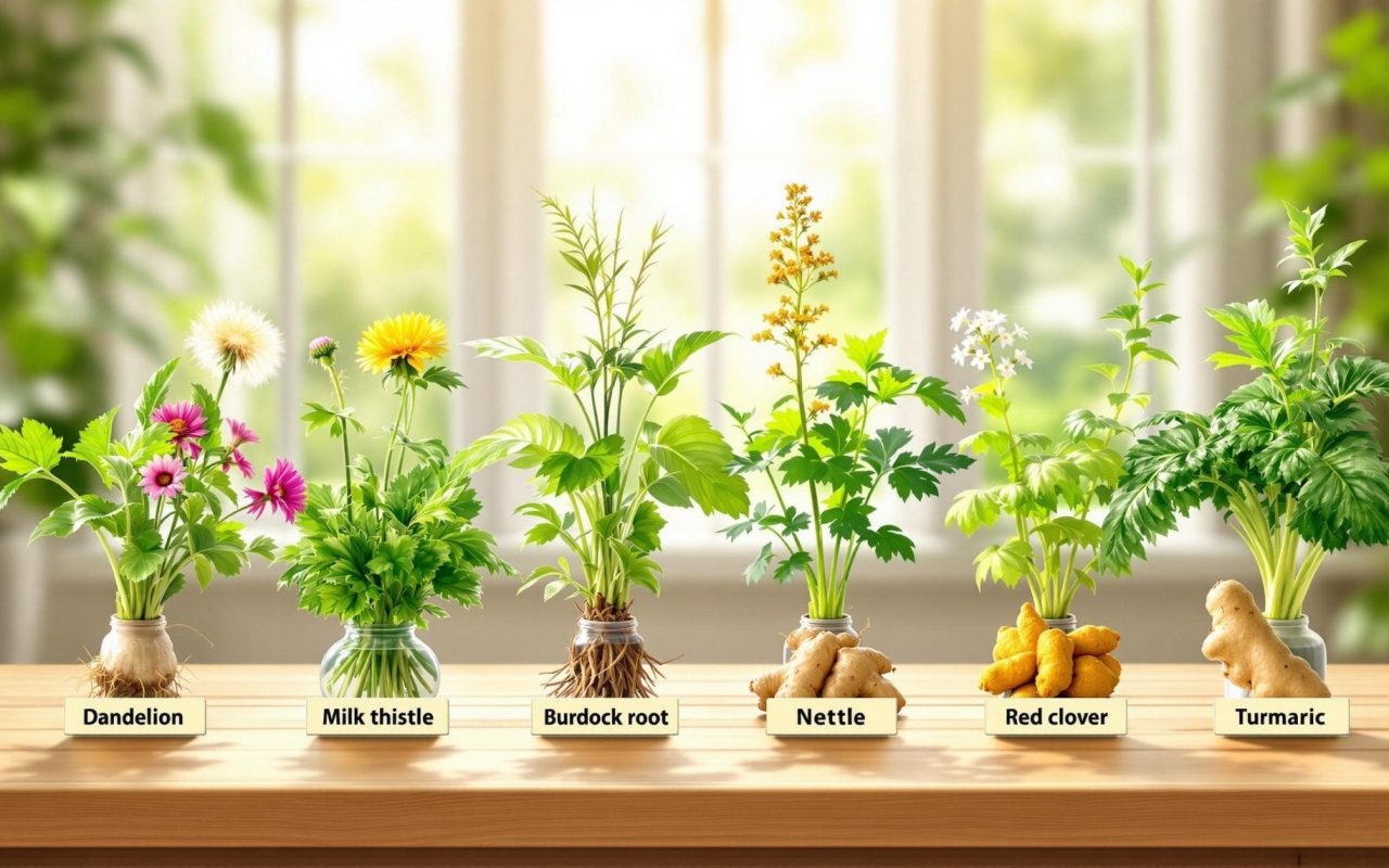 8 plantes détoxifiantes pour purifier le sang