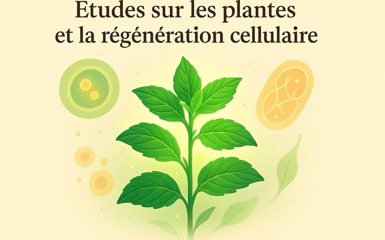 Études sur les plantes et la régénération cellulaire