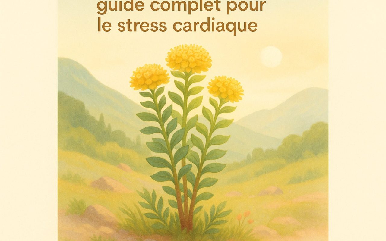 Rhodiola Rosea: guide complet pour le stress cardiaque