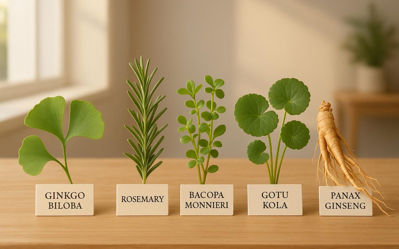 Top 5 plantes nootropiques pour booster la mémoire