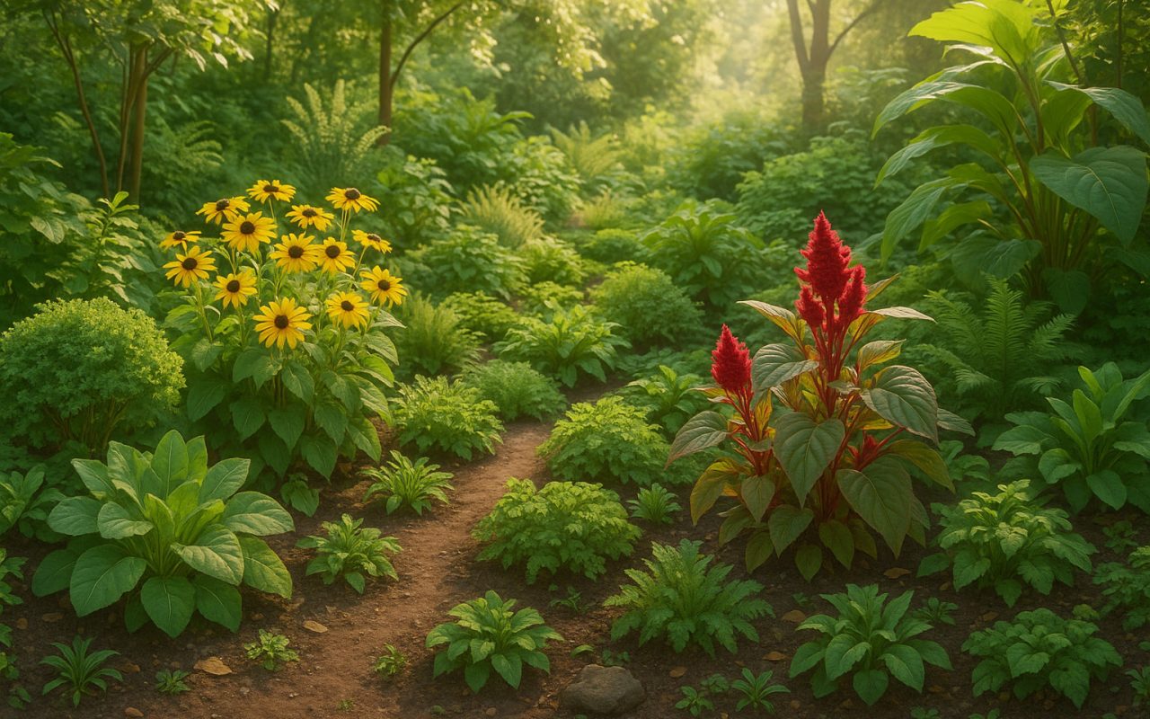 Études sur la synergie des plantes dans l'histoire