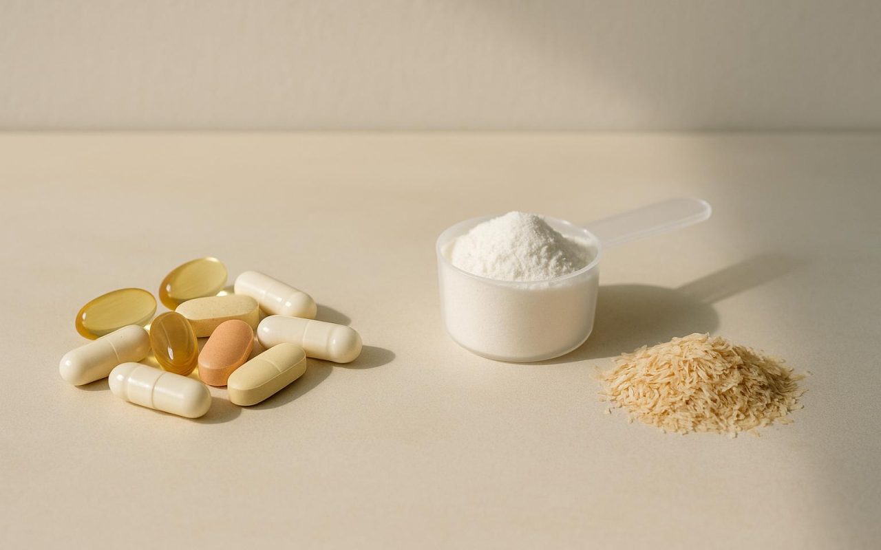 Classement des compléments : fibres, créatine, vitamine D