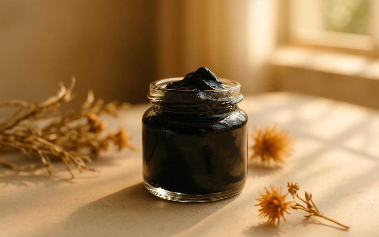 Shilajit pour femmes : 7 bienfaits hormonaux, peau et fertilité - études 2026