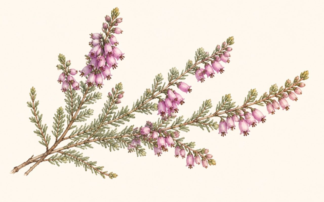 Illustration : Bruyère cendrée