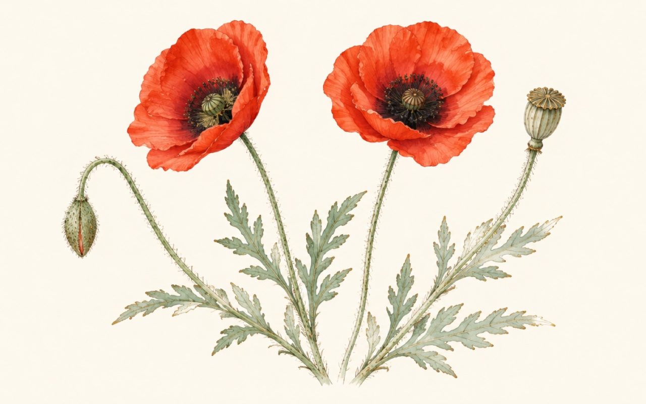 Illustration : Coquelicot