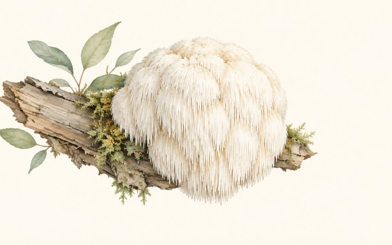 Illustration : Crinière de lion