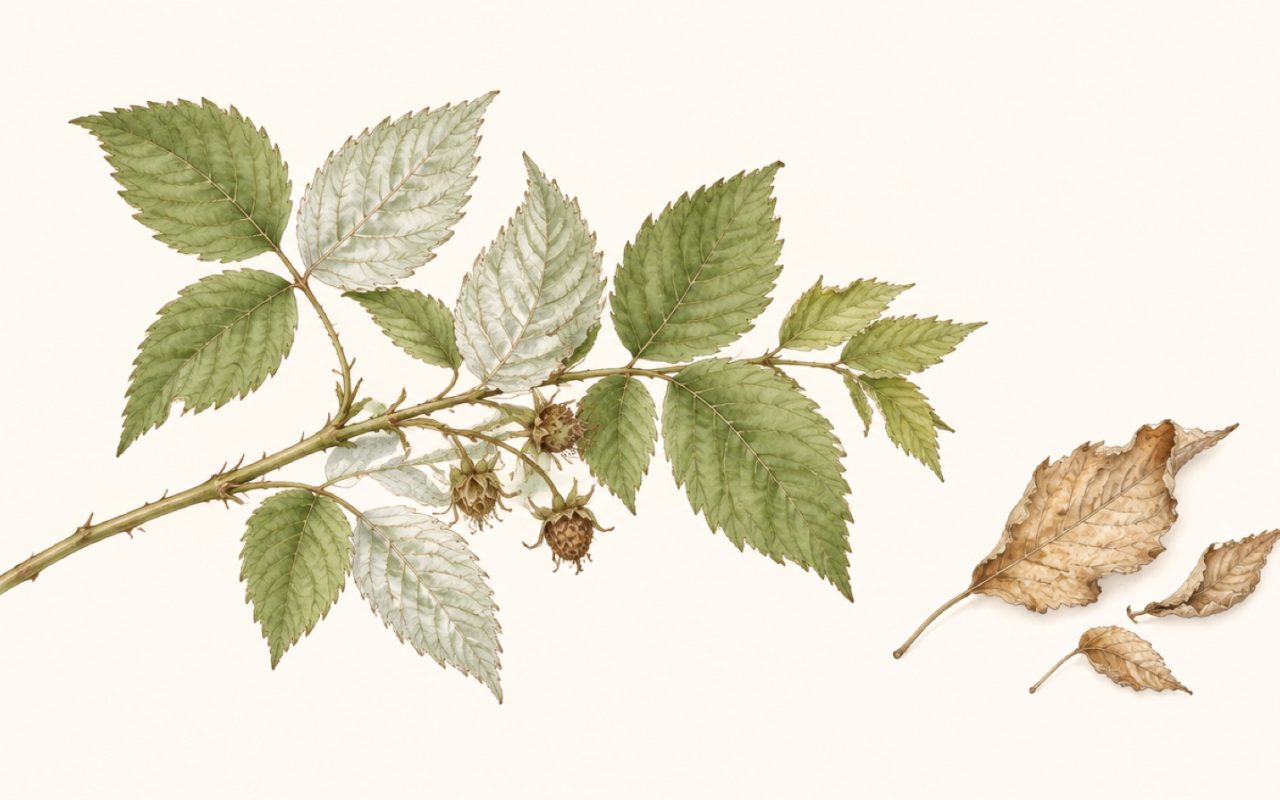 Illustration : Framboisier