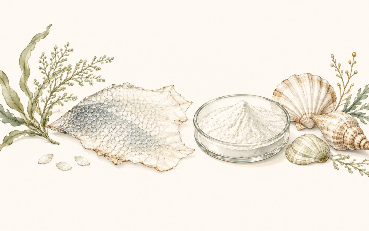 Illustration : Hydrolysat de collagène marin