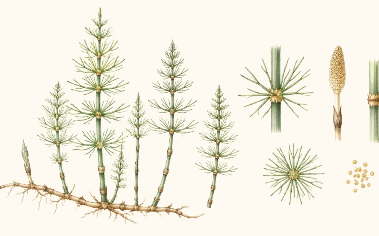 Illustration : Prêle