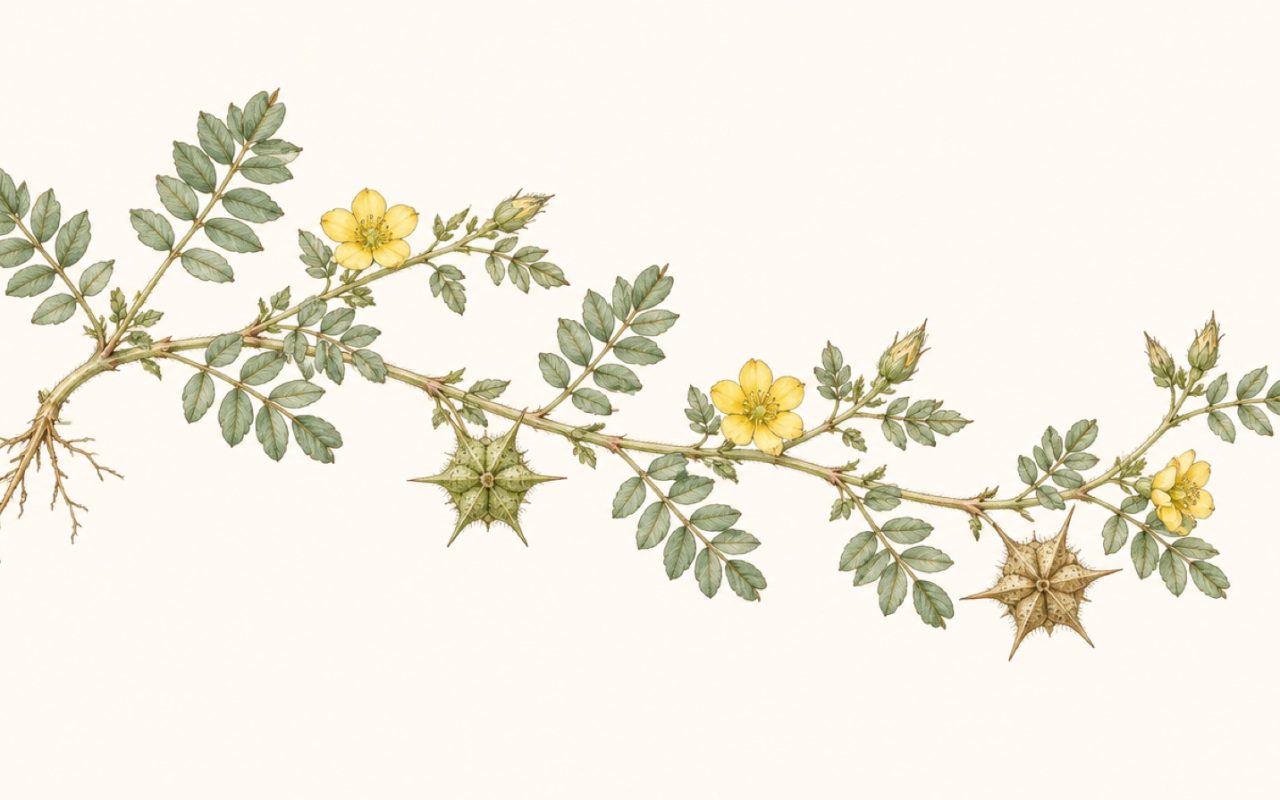 Illustration : Tribulus terrestris