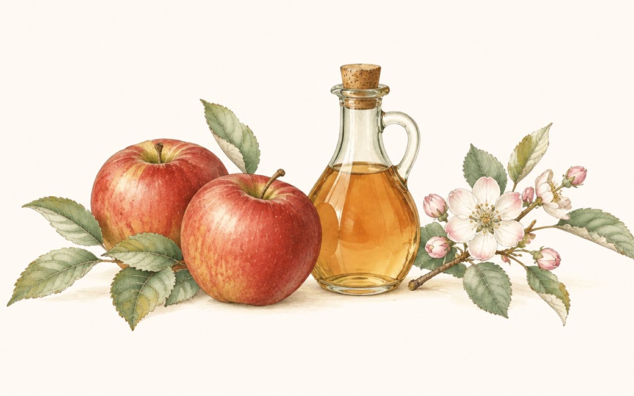 Illustration : Vinaigre de cidre